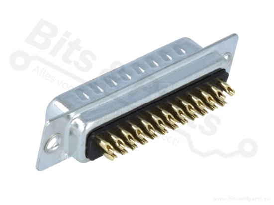 D-Sub plug DB25 25pins connector male 